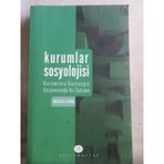 KURUMLAR SOSYOLOJISI - MUSTAFA AYDIN