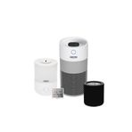 Kurutek HT35 Hava Temizleme Cihazı + HT35 Uyumlu 2 Aşamalı Filtre (H13 HEPA + Aktif Karbon Filtre) + KN 2.5 Mini Nemlendirici + Nem Ölçer 4'lü Ürün Seti