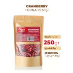 Kurutulmuş Turna Yemişi (Cranberry) 250 Gr