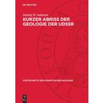 Kurzer Abriss der Geologie der UdSSR