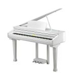 Kurzweil KAG100-WH Kuyruklu Dijital Piyano (Beyaz) Mini Grand Tasarım Şık ve Modern