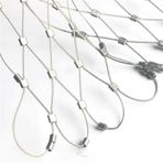 Kuş Ağları, 304 Paslanmaz Çelik Halat Hasır - 0.8x8m/2.6x26.2ft Eskrim Güvenlik Ağları Hayvancılık Muhafazaları için İdeal Dış Mekan Kullanımı için Tel Örgü