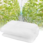 Kuş Ağları, Bahçe için İnce Örgü Kedi Ağı Bitkiler için Kedi ve Kuş Ber Çiçekler ve Gazeteciler için (9x12m 80 Mesh) -Hafif Kurulumu Kolay