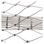 Kuş Ağları, Hayvan Kafesleri için Özelleştirilebilir Paslanmaz Çelik Halat Hasır Kanatlı Ağları Kuş Kafesi ve Bitki Desteği Dayanıklı Dokuma Metal Örgü (10CM 3x5m)