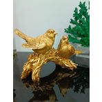 kuş biblo 2 li dal üzerinde kuş biblo GOLD