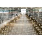 Kuş-Kedi-Balkon Güvenlik Filesi | 1mm Göz Aralıklı | Kare Kesim-Polyester - Beyaz - 2x10/20m2