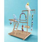 Kuş Oyun Parkı No:12 El Yapımı Ahşap Kuş Oyun Alanı , Premium Kuş Oyun Seti,sultan Papağanı Oyun Standı