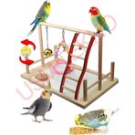 Kuş Oyuncağı Kuş Oyun Parkı Muhabbet Kuşu Papağan Oyuncağı Kuş Aksesuarları