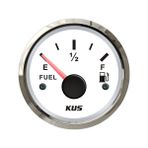 KUS Yakıt Göstergesi Beyaz 0–190 Ohm 12/24V 52mm