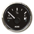 Kus Yakıt Seviye Göstergesi 12-24V, 33-240 Ω - Siyah