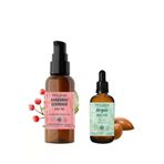 Kuşburnu Çekirdeği Yağı 100Ml Ve Argan Yağı 30Ml - %100 Saf Ve Doğal Yağlar