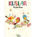 Kuşlar - Boyama Kitabı - Fidan