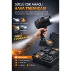 KUSTAR Güçlü Şarjlı Hava Tabancası | Araç Kurutma | Ateş Tutuşturma | Elektronik Temizliği | Soğutma