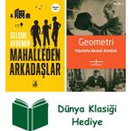 Küsurat Yayınları Mahalleden Arkadaşlar + Geometri + Dünya Klasiği Hediye - Hayır