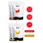 Kut 2x20 gr Dondurularak Kurutulmuş Çilek + 2x20 gr Muz