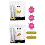 Kut 2x20 gr Dondurularak Kurutulmuş İncir + 2x20 gr Muz
