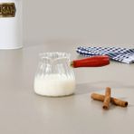 Kut Fly Kitchen Borosilikat Cam Cezve - Şeffaf - 305 ml