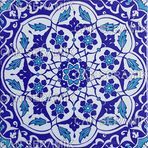 Kütahya Çini Karo CÇ-92 (20 * 20 Cm.) 5'li 1 Paket - Can Seramik