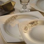 Kütahya Porselen 10362 Bone Mare 62 Parça Desenli Yemek Takımı