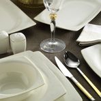 Kütahya Porselen 9850 Bone Mare 30 Parça Desenli Yemek Takımı