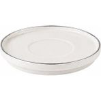 Kütahya Porselen Bone Desire Çay Tabağı 12CM Platin Yaldızlı Tekli - açıklamada