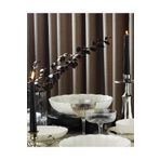 Kütahya Porselen Bone Luz 25 cm Platin Salata Kasesi