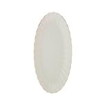 Kütahya Porselen Bone Luz Altın File Kayık Tabak 24X17cm Tekli Bnlzf24ky20