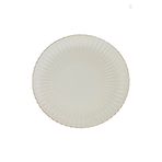 Kütahya Porselen Bone Luz Altın File Servis Tabağı 27Cm Tekli