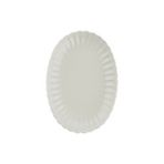 Kütahya Porselen Bone Luz Krem Kayık Tabak 27x19cm Tekli Bnlzf28ky00