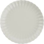 Kütahya Porselen Bone Luz Krem Pasta Tabağı 21CM Tekli - 21 cm