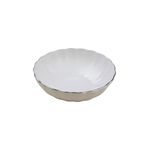 Kütahya Porselen Bone Luz Platin Fileli Çorba Kasesi 15Cm Tekli