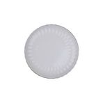 Kütahya Porselen Bone Luz Platin Fileli Pasta Tabağı 21cm Tekli