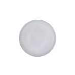 Kütahya Porselen Bone Luz Platin Fileli Servis Tabağı 27Cm Tekli