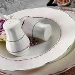 Kütahya Porselen Bone Olympos 62 Parça 12 Kişilik Yemek Takımı
