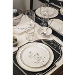 Kütahya Porselen Bone V-Form Angelica 26 Parça Yemek Takımı