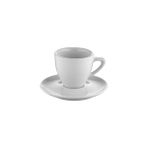 Kütahya Porselen Bueno Çay Fincanı - 280 ml - 12 Adet - Beyaz