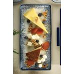 Kütahya Porselen Dikdörtgen Peynir ve Sunum Tabağı 35x15 cm 2 li