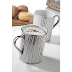 Kütahya Porselen Forest Platin 2'li Mug Bardak