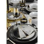 Kütahya Porselen Marble 6 Kişilik 24 Parça Yemek Takımı