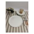 Kütahya Porselen Moderna 6 Parça 27 Cm Servis Tabağı Krem