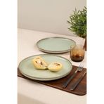 Kütahya Porselen Moderna 6 Parça 27 Cm Servis Tabağı Yeşil ( Amblemli )