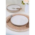 Kütahya Porselen Moderna Pasta Takımı Tarçın 4 Parça 21cm Mod21dus4730p02 Bej