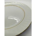 Kütahya Porselen Sedef Yaldızlı 6x25 CM Servis Tabağı