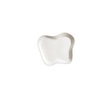 Kütahya Porselen Skallop 2 Parça 28x25 cm Krem Kayık Seti
