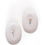 Kütahya Porselen Tiny Miny 2 Parça 24 cm Kayık Tabak