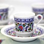 Kütahya Porselen Topkapı 6 Kişilik Fincan Takımı