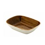 Kütahya Porselen Vintage Serisi 2x14 cm Kayık Tabak