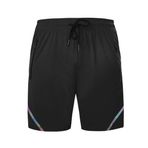 KUTOOK KT298 dış mekan şortu, erkek, kısa, 2 su geçirmez cepli, yazlık, hızlı kurur, çizilmez, nefes alır, çok fonksiyonlu, futbol, tenis, koşu, trekking, KT298, Siyah, L