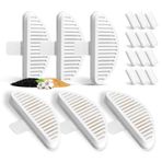 KutoraWorks 6 paket yedek filtreler ve 12 paket yedek filtre süngerleri 74oz/2L otomatik Pet çeşme kedi su çeşmesi kedi su sebili