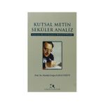 KUTSAL METIN SEKÜLER ANALIZ - MUSTAFA DOĞAN KARACOŞKUN